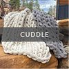 BIG LOViE Infinite Chunky Knit Cuddle Minky Blankets