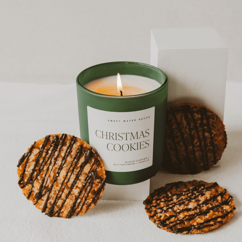 CL152 CHRISTMAS COOKIES HOLIDAY SOY CANDLE 372725