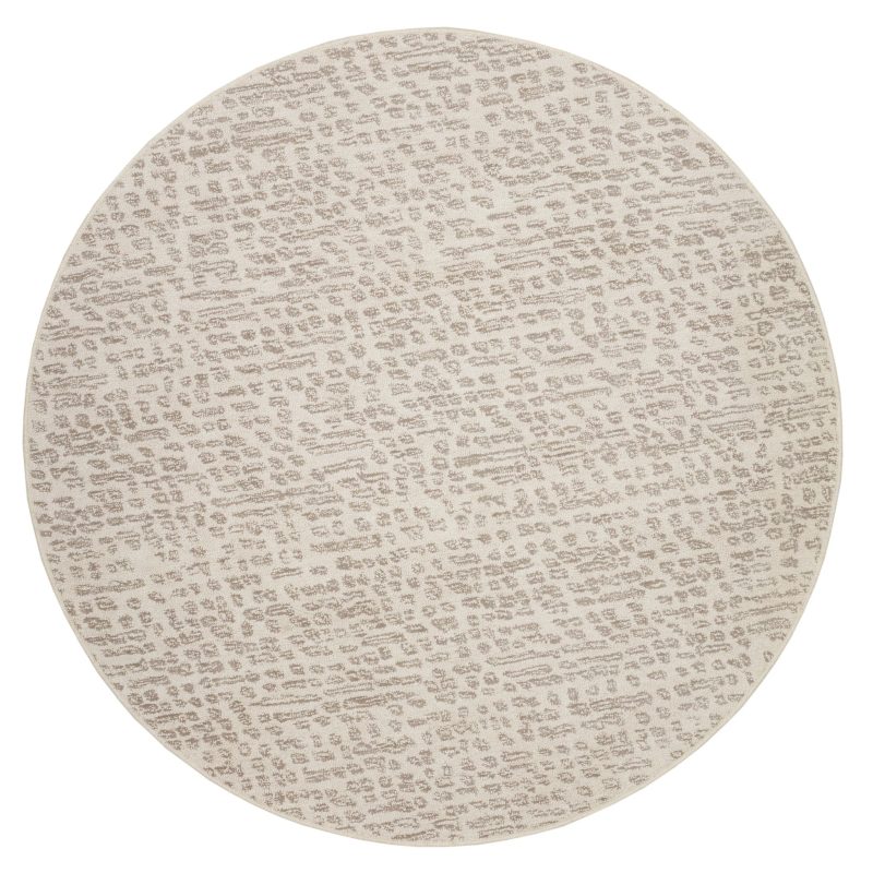 DA2137 Mina Ivory Rug Round Silo