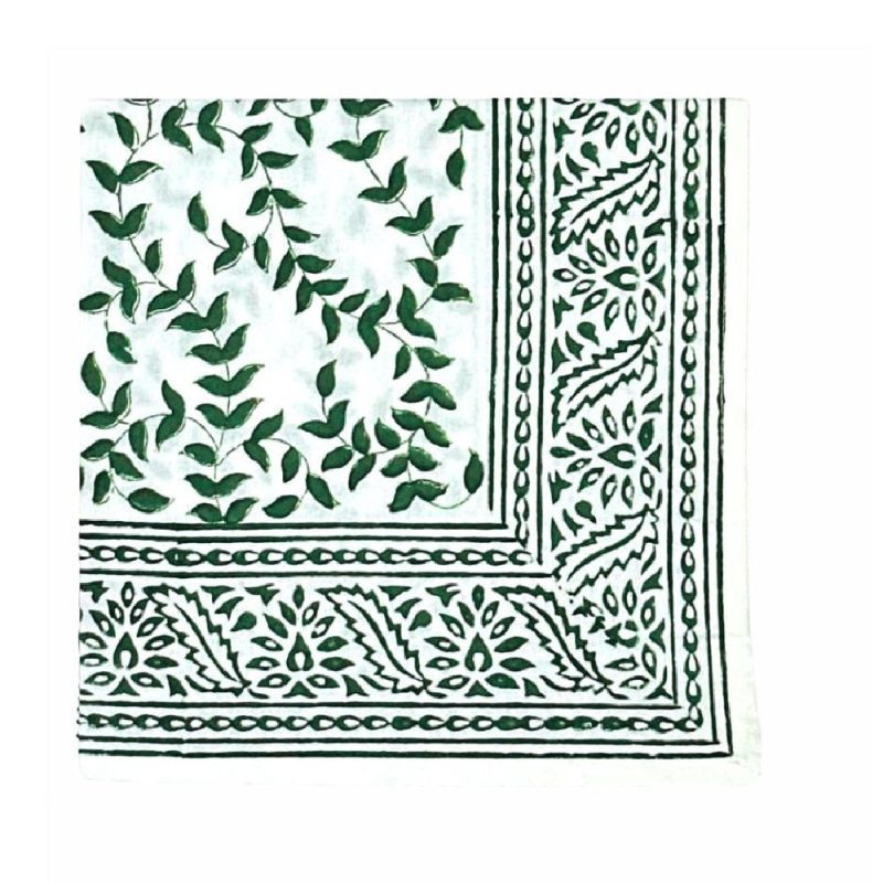 Dark Green Leaves Napkin aa1d368b de9d 4717 8fdf e3957317e89e