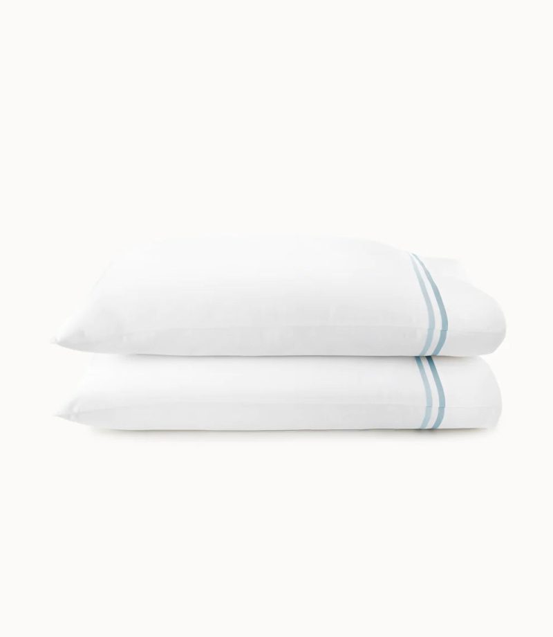 Duo Blue pillowcases cntr