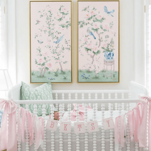 ElizabethAliceStudiochinoiseriepaintingsforChappleChandlernursery