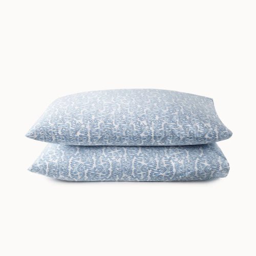 Fern Denim pillowcases cntr