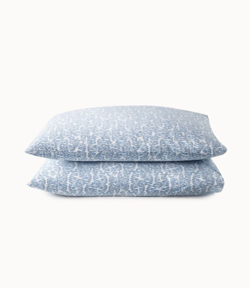 Fern Denim pillowcases cntr