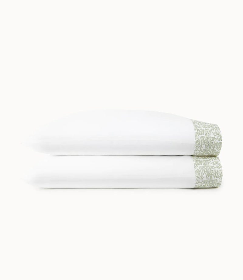 FernCuff Olive pillowcases cntr