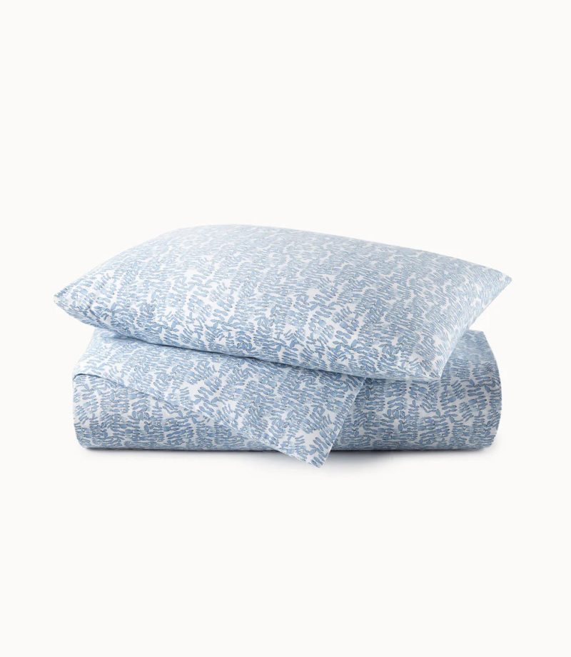 Fern Denim Duvet Sham cntr