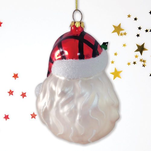 ForProduct 02CheerfulSantaHeadwithPlaidHatSparklingBlownGlassChristmasOrnamentMockupGroup 05 02