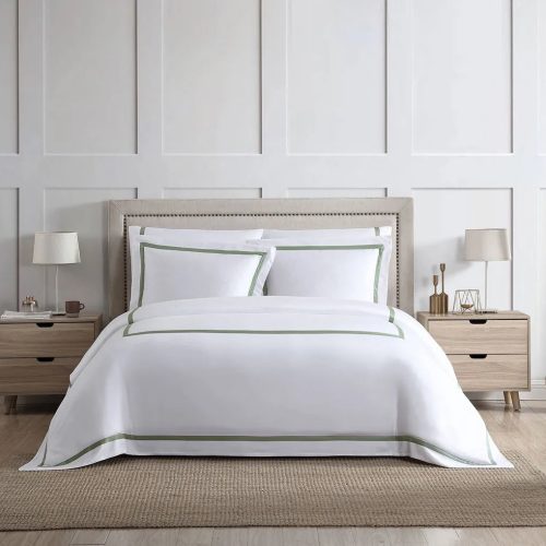 Frame Bamboo Duvet Cover Sage03