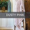 Plush Dusty Pink Blanket