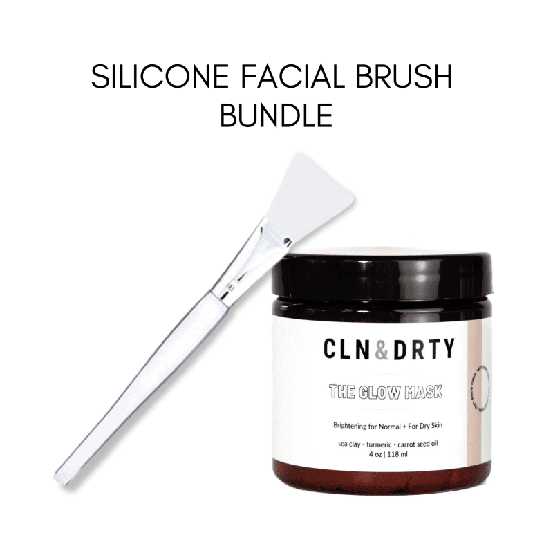 GlowMaskSiliconeFacialBrushBundle