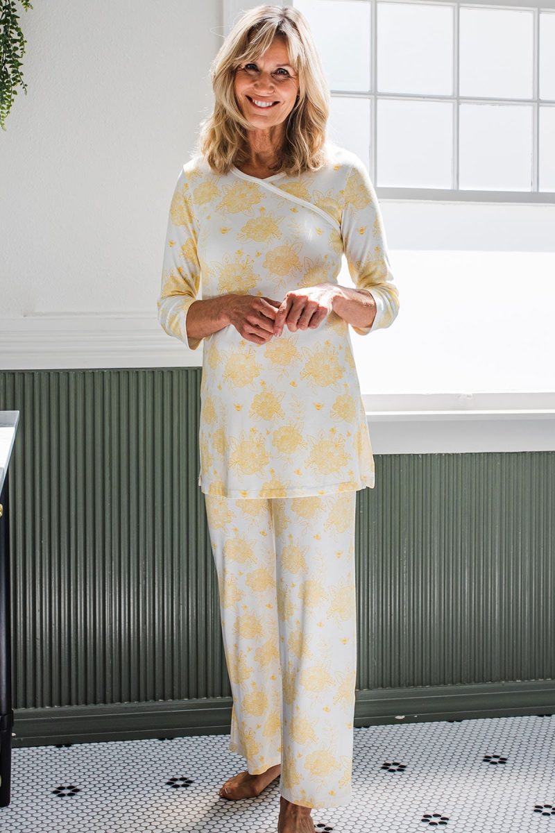 Haley PJ Set Honeybee