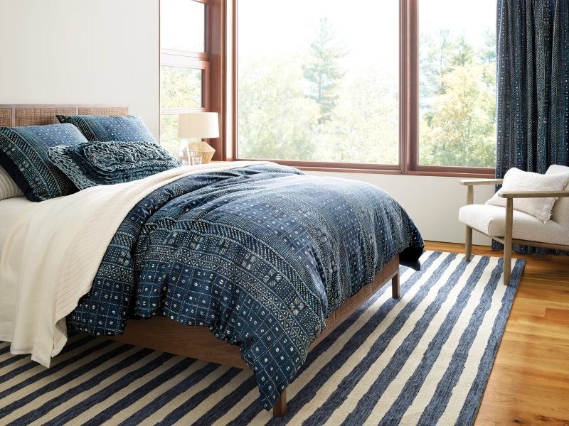 Lifestyle Kodi Indigo Silas Stripe Bedroom