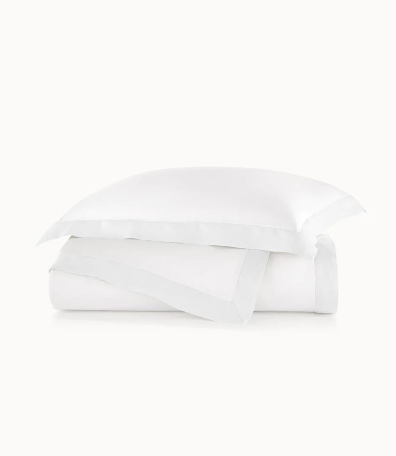 MandalayCuff White Duvet Sham cntr