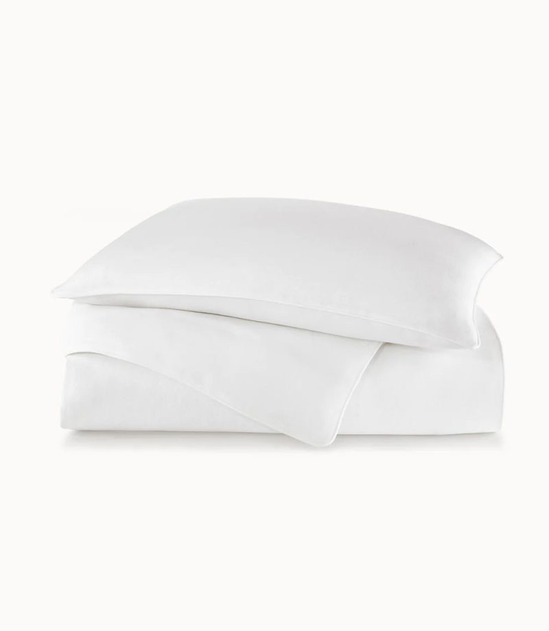 Mandalay White Duvet Sham cntr