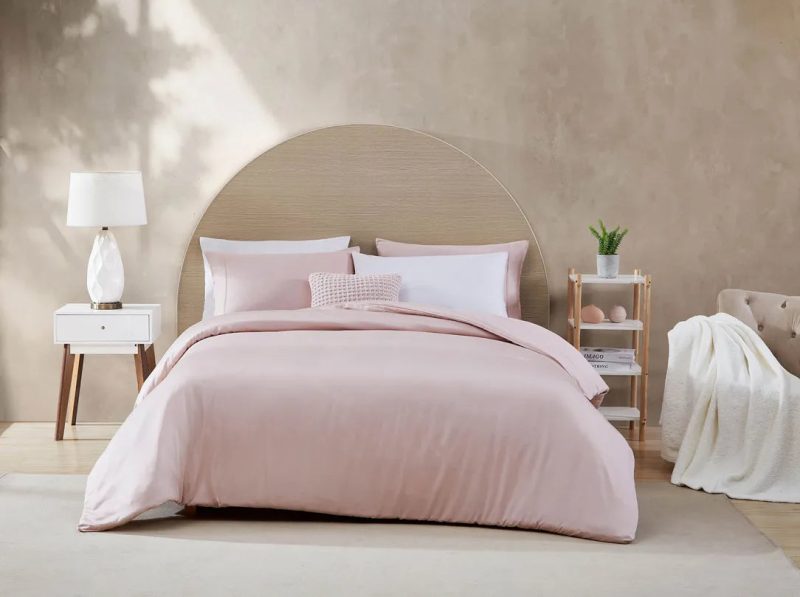 Natural Premium Bamboo Duvet Blush3