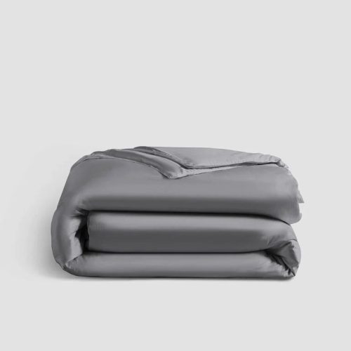 Natural Premium Bamboo Duvet Cover Coal1