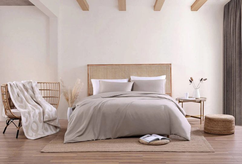 Natural Premium Bamboo Duvet Taupe3