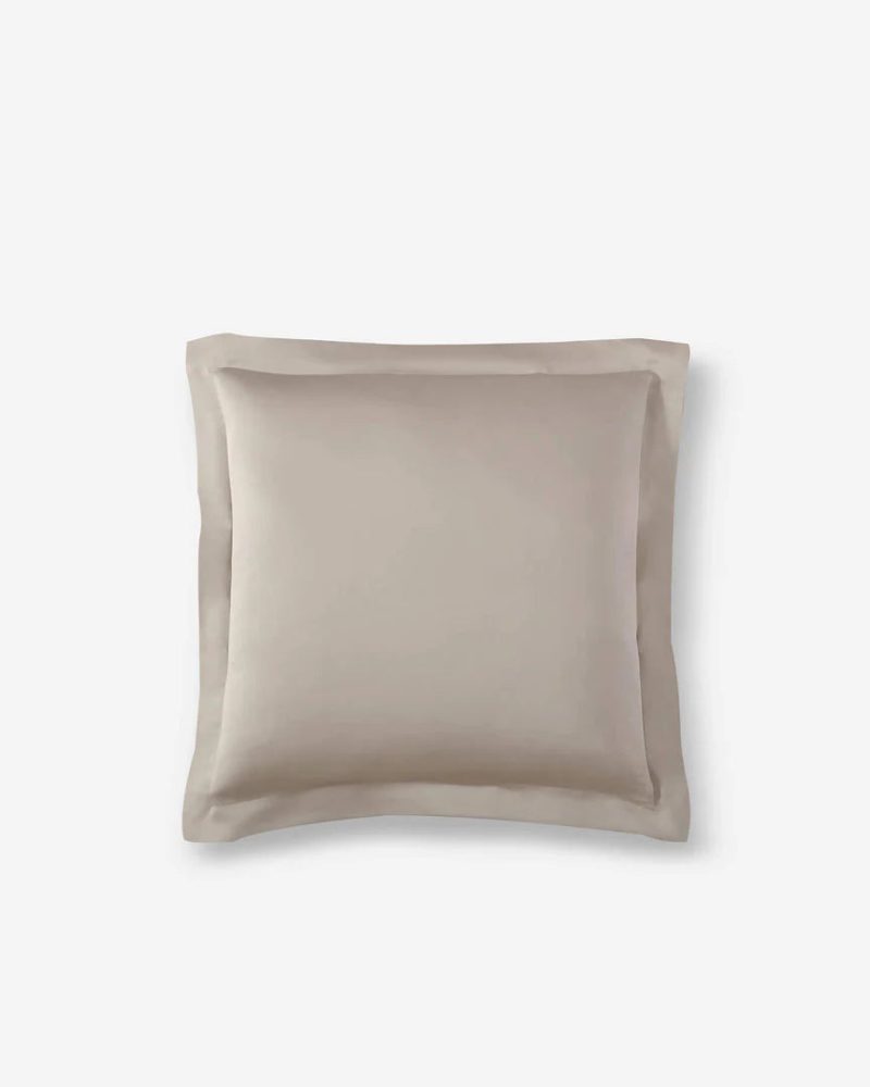 Natural Premium Bamboo Euro Sham Taupe01