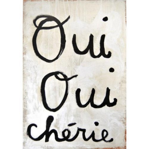 Sugarboo Designs Oui Oui Cherie Art Print