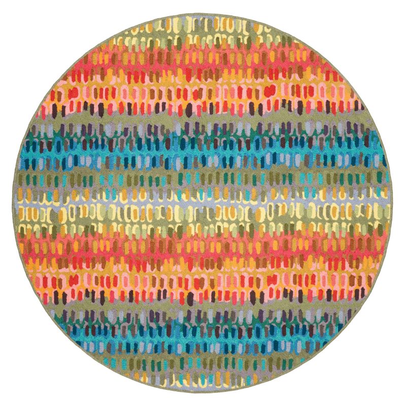 PaintChipMicroHookedWoolRug DA552 beauty 101