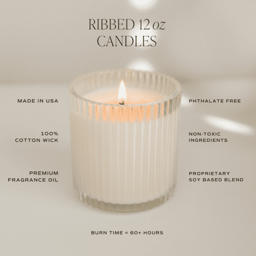 RIBBED 12OZ CANDLE VALUE GRAPHIC 2024 276845