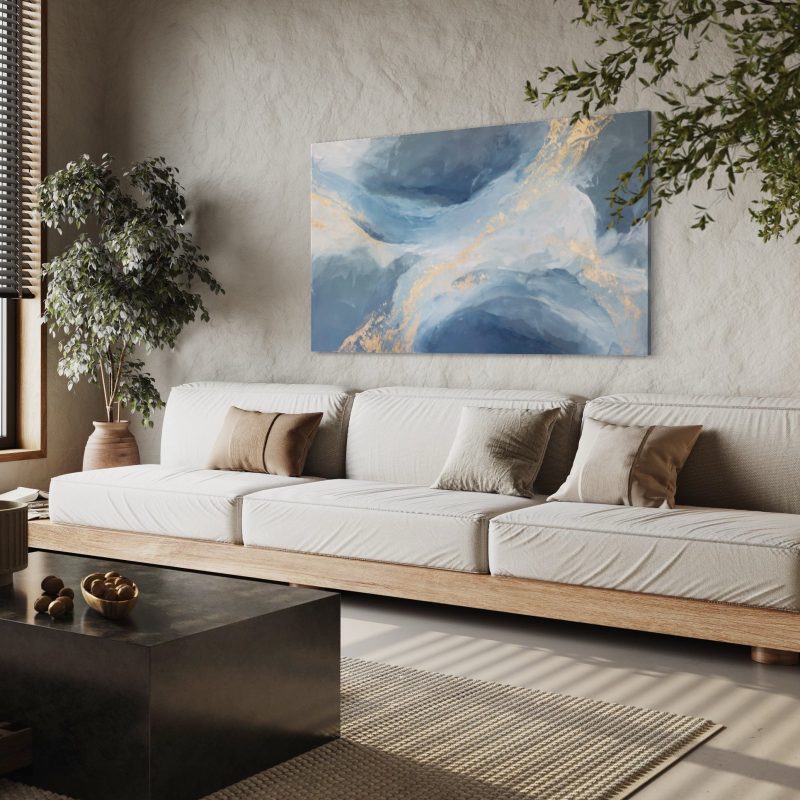 Sacred Light Neutral Sofa Sq sm