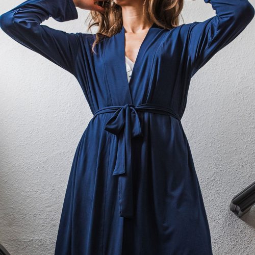 Serenity Robe Navy