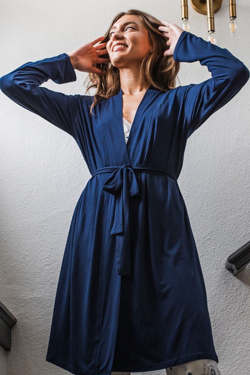 Serenity Robe Navy