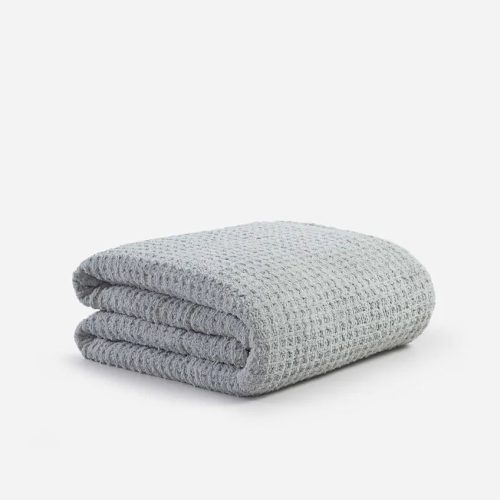 Snug Waffle Comforter Gray1