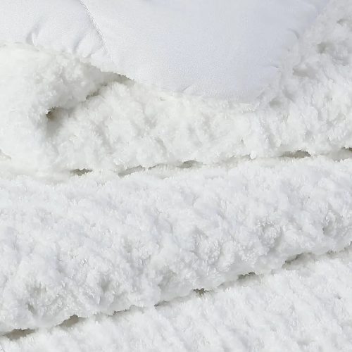 Snug Waffle Comforter White2