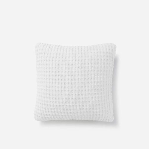 Snug waffle throw pillow clearwhite01