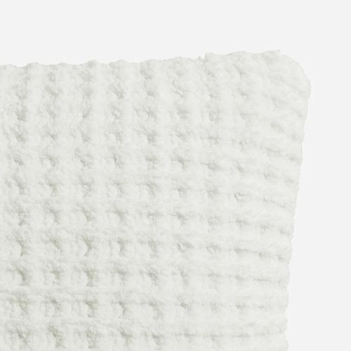 Snug waffle throw pillow offwhite02