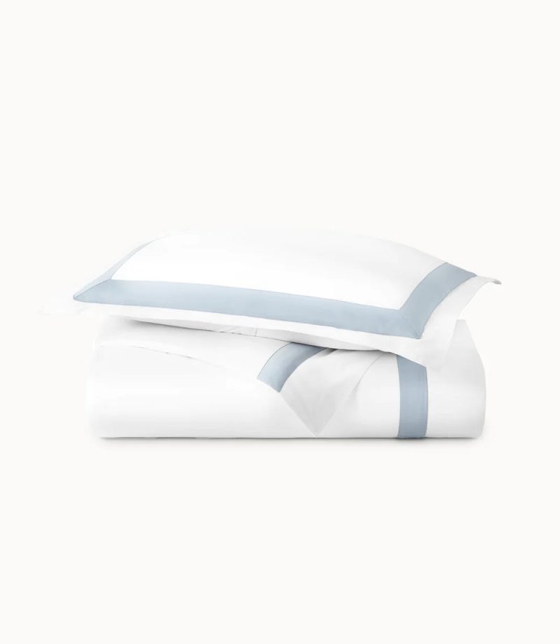 Soprano Trim Blue Duvet Sham cntr