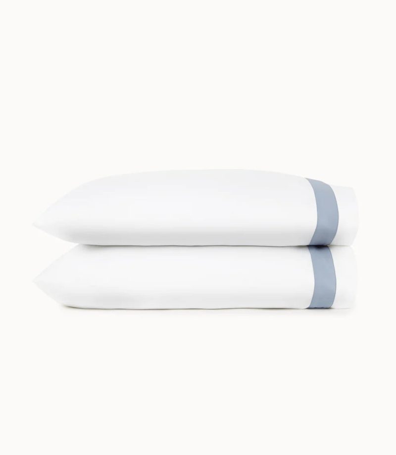 SopranoTrim Blue pillowcases cntr