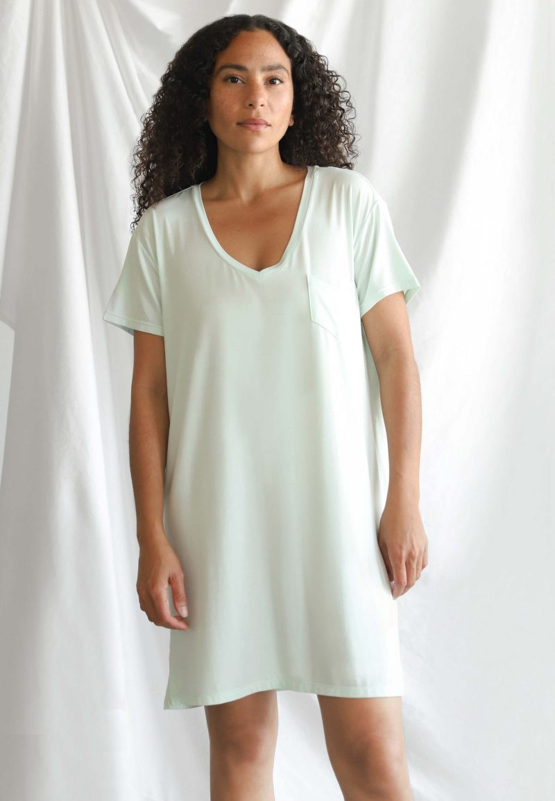 Sunday Citizen Butter Sleep Dress Mint 1