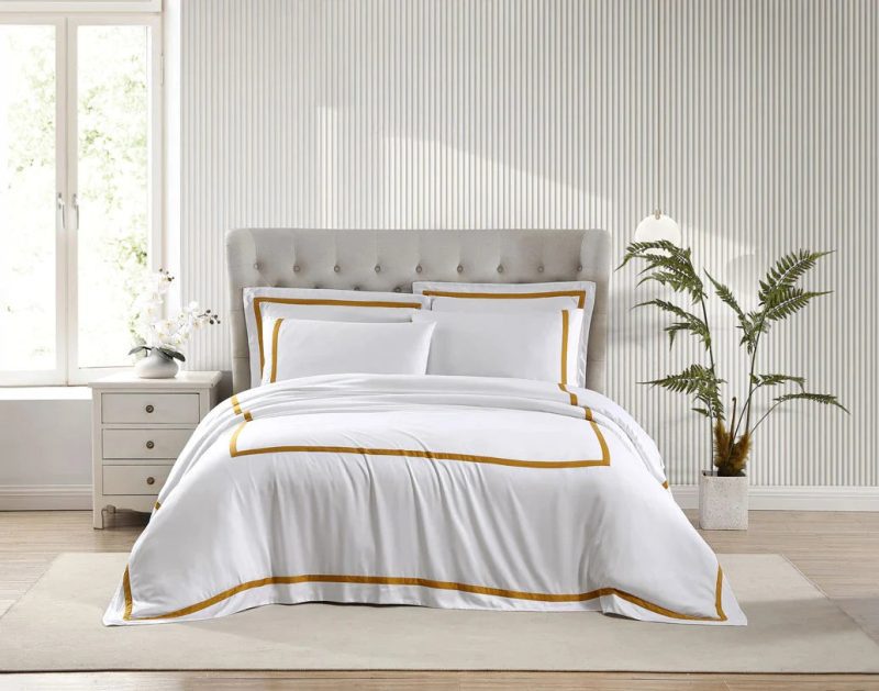 Sunday Citizen Frame Premium Bamboo Duvet Gold