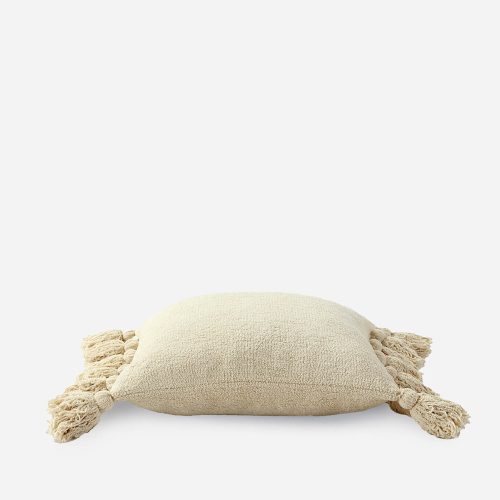 Sunday Citizen Pom Pom Throw Pillow Sahara Tan 2