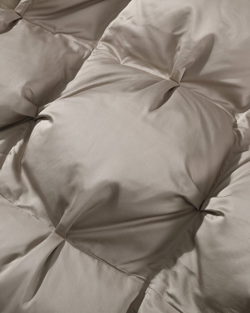 Sunday Citizen Premium Bamboo Bubble Comforter Taupe 2