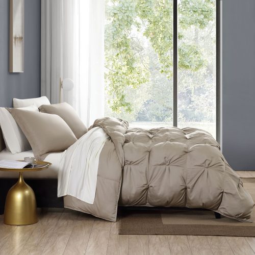 Sunday Citizen Premium Bamboo Bubble Comforter Taupe 2 08dde12c 292a 4282 b520 94483e91b3c6