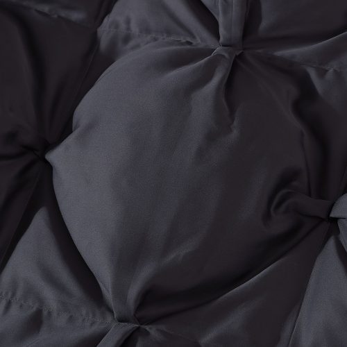 Sunday Citizen Premium Bamboo Bubble Comforter Coal 2