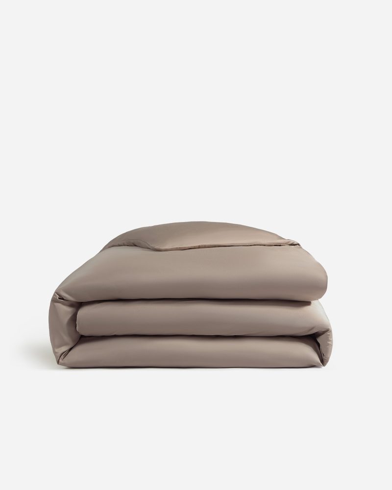 Sunday Citizen Premium Bamboo Duvet Cover Taupe 1