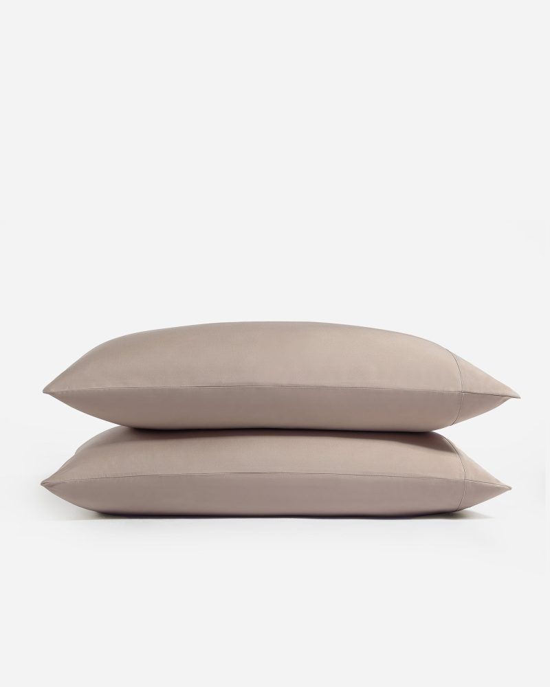 Sunday Citizen Premium Bamboo Pillowcase Set Taupe 2