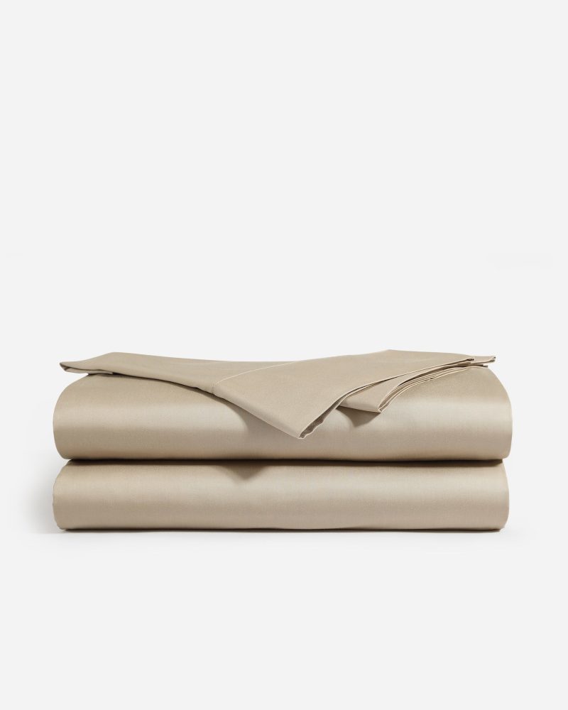 Sunday Citizen Premium Bamboo Sheet Set Taupe 1