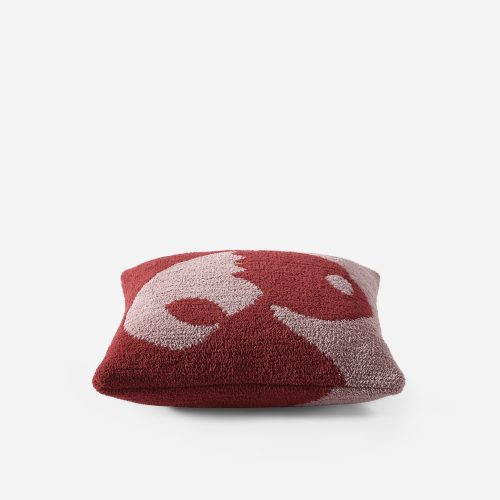 Sunday Citizen Snug Faces II Throw Pillow Pomegranate Rose 7