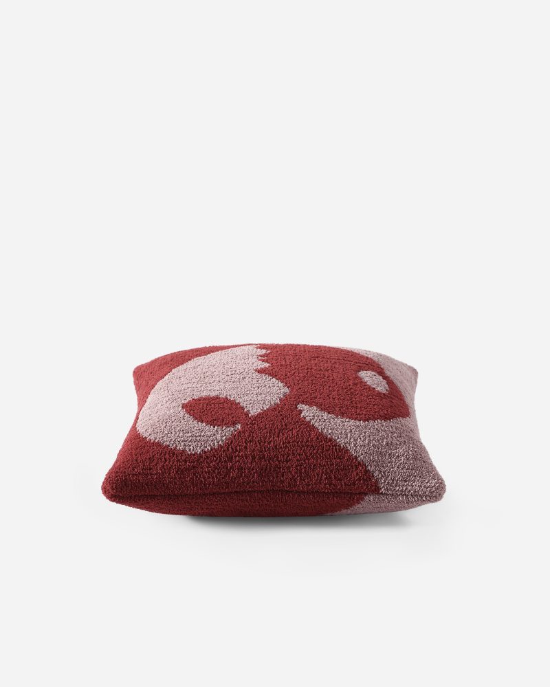 Sunday Citizen Snug Faces II Throw Pillow Pomegranate Rose 7