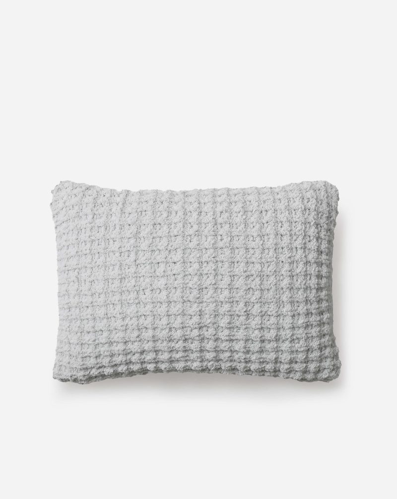 Sunday Citizen Snug Mini Waffle Pillow Cloud Grey 1 1b5d0359 3c6c 4f1c 8d90 893dd83f2ca9