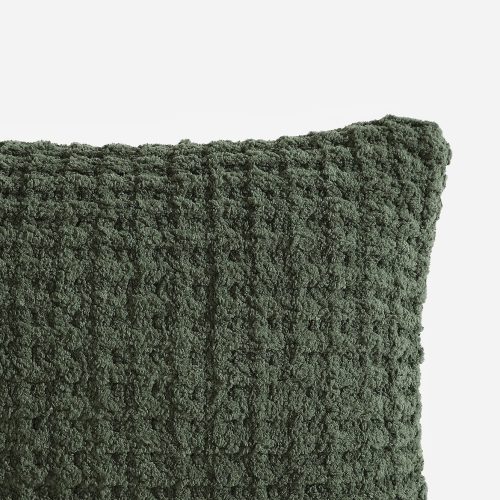 Sunday Citizen Snug Mini Waffle Pillow Moss 1