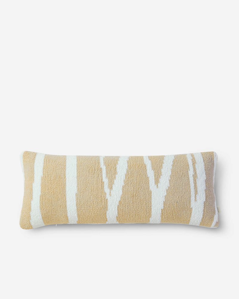 Sunday Citizen Woodland Lumbar Pillow Sahara tan 1