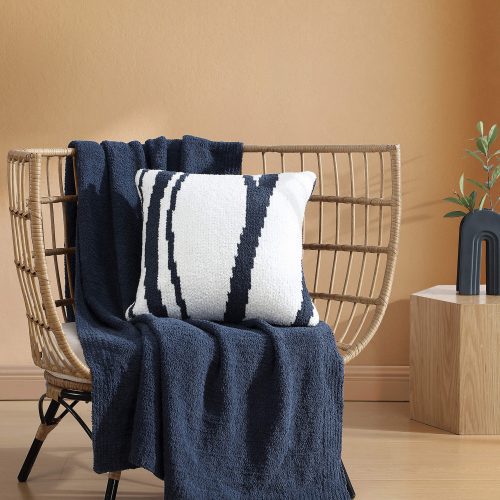 Sunday Citizen Woodland Throw Pillow Midnight 1