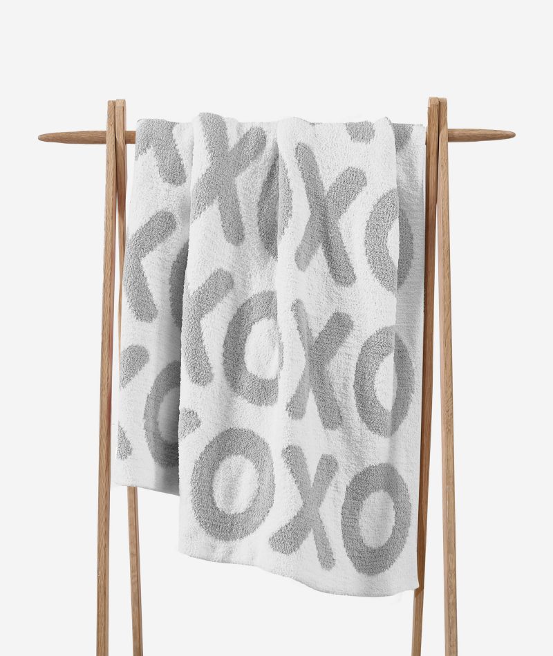 Sunday Citizen XOXO Throw Cloud Grey 1